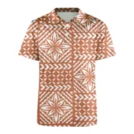 Wholesale Customized Design Aborigines Polo Shirts Quick Dry Breathable Sublimation Full Printing