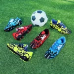 Factory Wholesale Tpu Soccer Shoe Football Boots Kids Boy Girl Sneakers Cleats Training Outdoor Football Shoes - Image 3