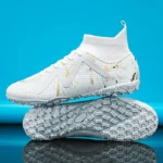 Factory Price Soccer Field Boot Waterproof Breathable Football Shoes High Ankle Men's Cleats Future Soccer Boots 11 - Image 3